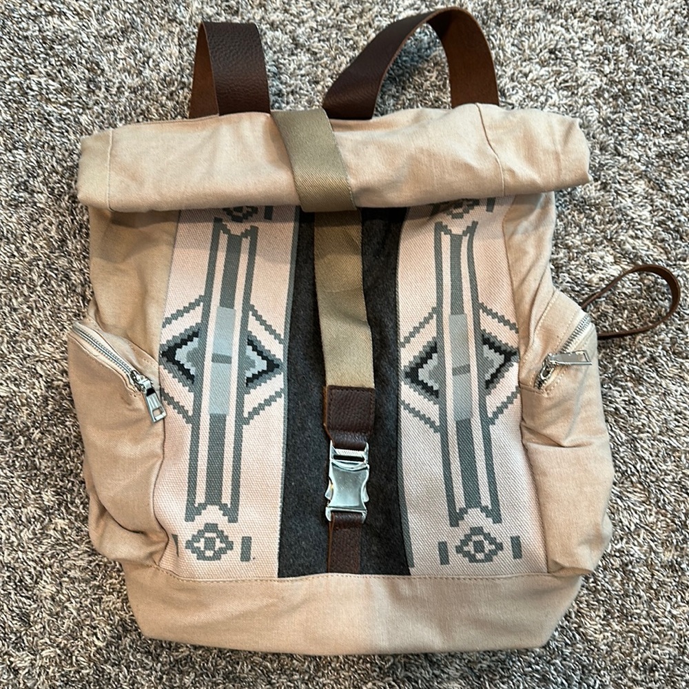 Free People Red Rock Tapestry Backpack